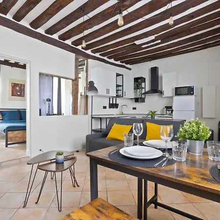 Heart Of Paris - 1Br - 4P - Le Marais 7 Free Netflix Apartment Exterior photo