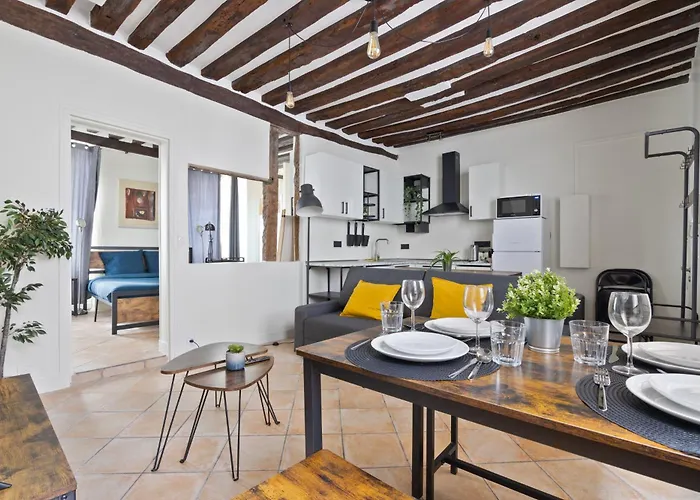 Heart Of Paris - 1Br - 4P - Le Marais 7 Free Netflix